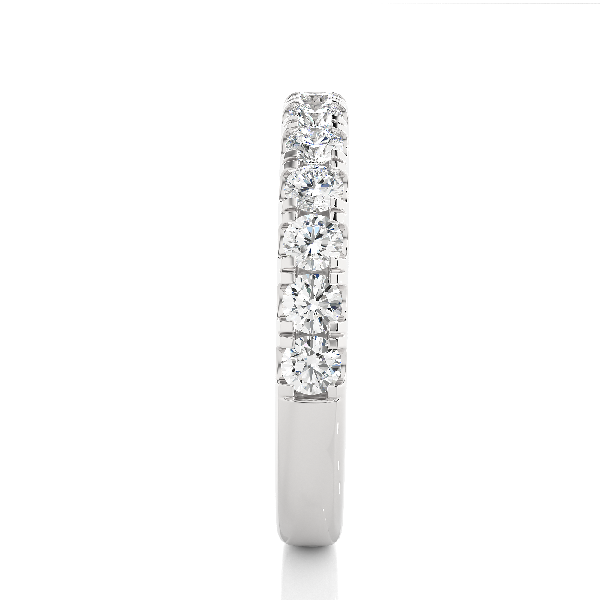 0.96 Carat IJ Color VS1 Clarity Diamond Studded Natural Diamond Ring.